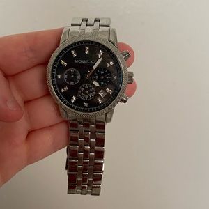 Michael Kors silver watch